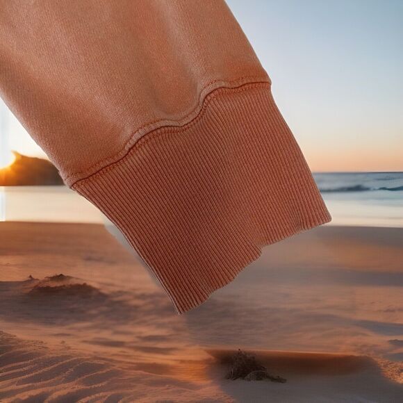 Aerie Women’s Hoodie Sweatshirt In Sunwashed Desert, Size: M - Picture 9 of 10